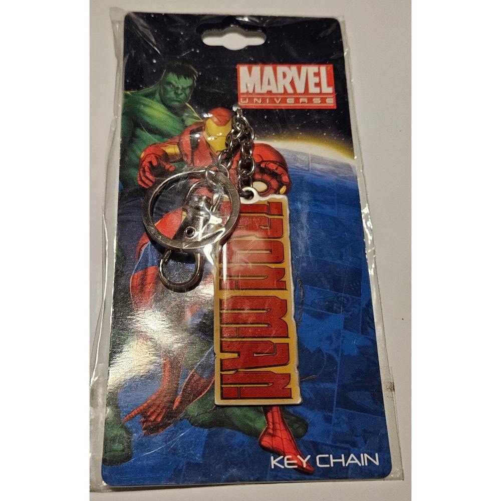 Marvel Universe‎ Iron Man Key Chain Avengers Hulk Spiderman Superhero